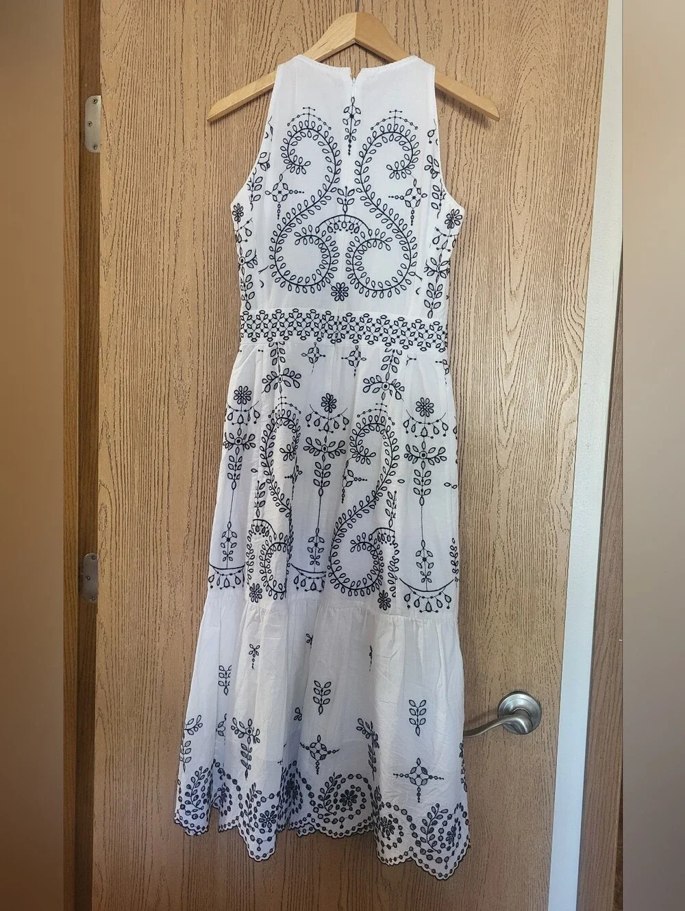 Tory Burch Marina Embroidered Dress